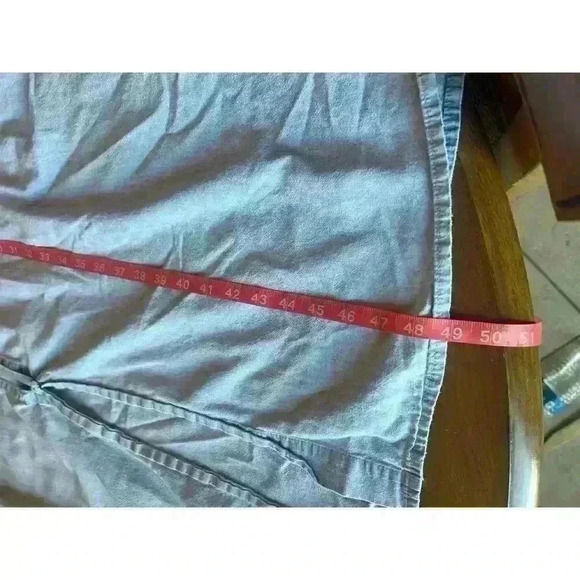 Northwest Blue Vintage cottage core style dress with buttons size large - Picture 4 of 7